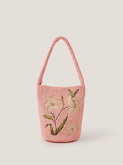 Monsoon Victoria Blomstrete veske med perler - Bilde 1 av 4