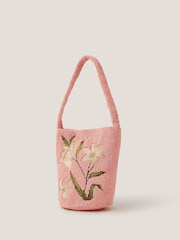 Monsoon Victoria Blomstrete veske med perler - Bilde 2 av 4