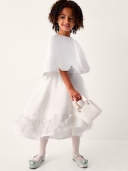 Monsoon White Duchess Scallop Cape - Image 1 of 4