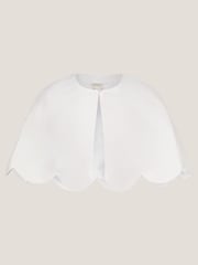 Monsoon White Duchess Scallop Cape - Image 2 of 4