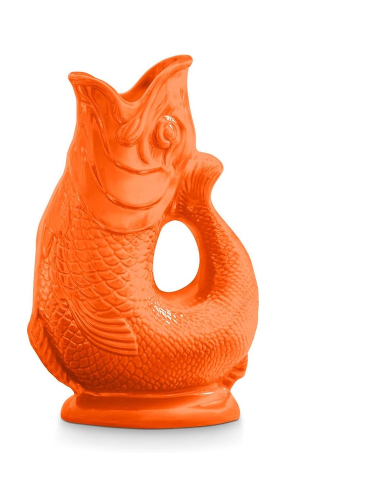 Wade Orange Small Original Gurgle Fish Jug - Image 1 of 10