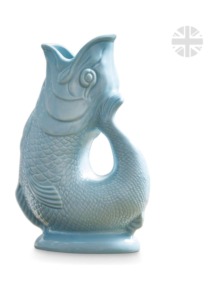 Wade Eau De Nil Large Original Gurgle Fish Jug - Image 1 of 3 Wade Eau De Nil Large Original Gurgle Fish Jug - Image 1 of 3