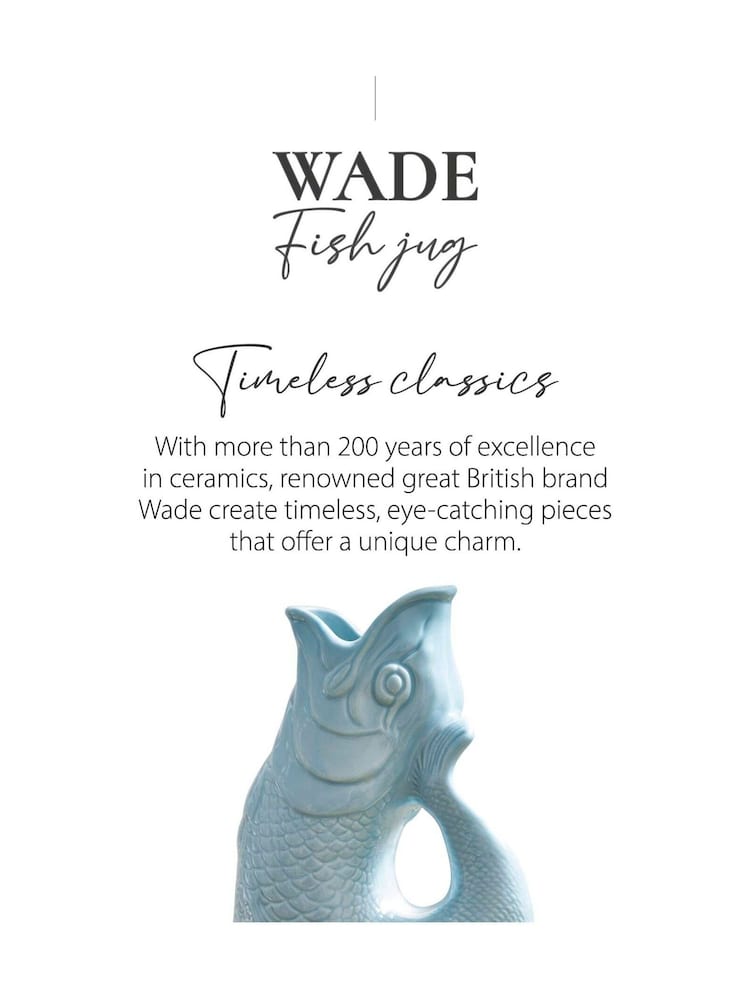 Wade Eau De Nil Large Original Gurgle Fish Jug - Image 3 of 3 Wade Eau De Nil Large Original Gurgle Fish Jug - Image 3 of 3