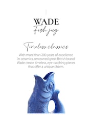 Wade Sea Blue Small Original Gurgle Fish Jug - Image 3 of 4
