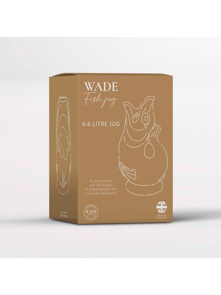 Wade Sea Blue Small Original Gurgle Fish Jug - Image 4 of 4