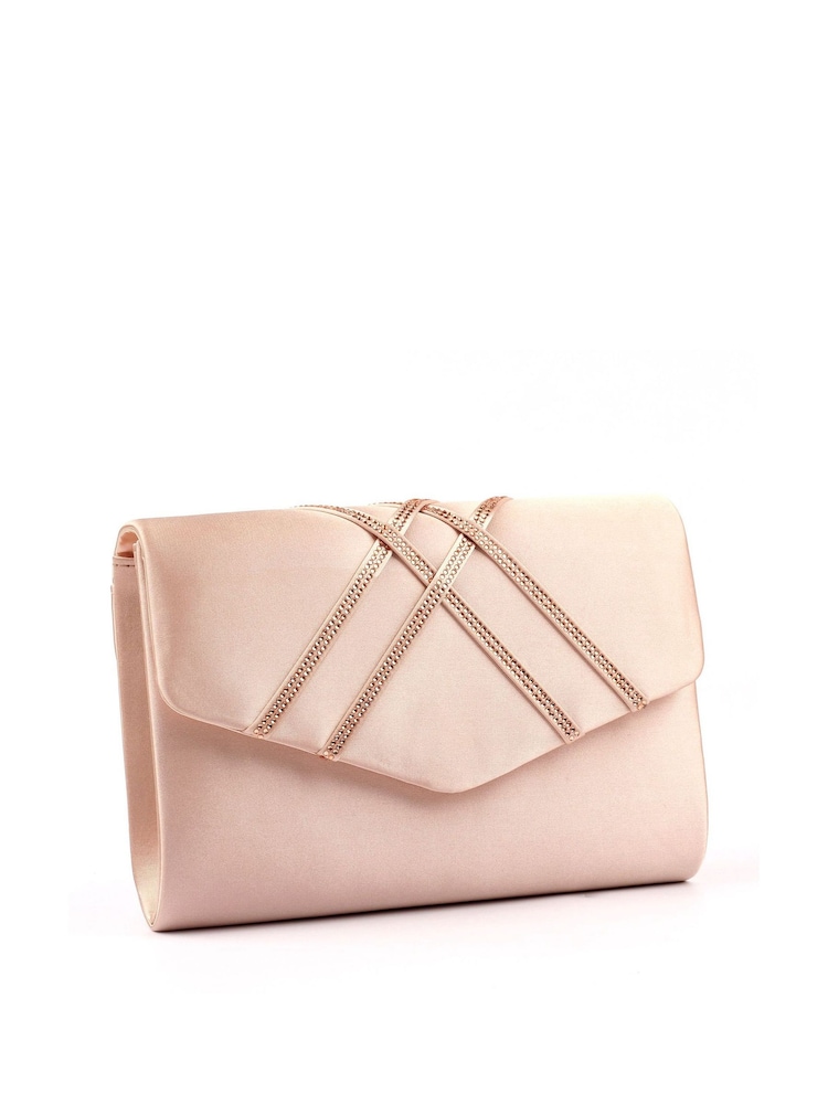 Desnudo - Lunar Priscilla Clutch with Detachable Strap - Imagen 1 de 2