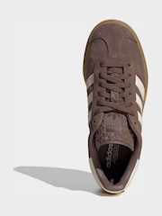 adidas Originals Brown/White Gazelle Bold Junior Trainers - Image 5 of 8