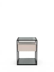 Centrepiece Grey Tribeca Square Side Table - Image 2 of 4