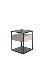 Centrepiece Grey Tribeca Square Side Table - Image 3 of 4