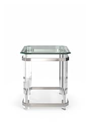 Centrepiece Silver Beaumont Square Side Table - Image 2 of 4