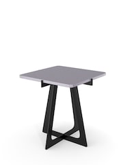 Centrepiece Grey Huron Square Side Table - Image 4 of 4