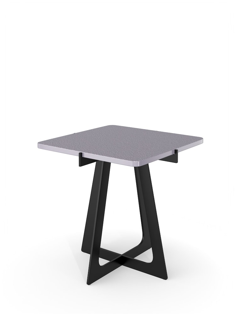 Centrepiece Grey Huron Square Side Table - Image 4 of 4
