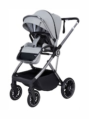 Babymore Pearl Grey Chia Travel System Coco with Base - Image 4 of 6