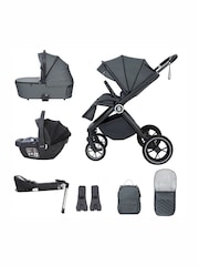Babymore Forest Grey Kai Travel System Coco with Base - Image 3 of 6