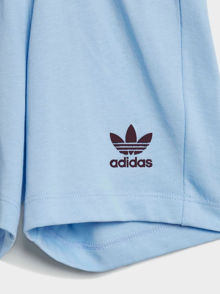 adidas Originals Infant Bear Graphic T-Shirt and Shorts Set - Imaginea 8 din 8