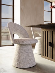 Abigail Ahern Frost Hoopla Pair Of Dining Chairs - Image 1 of 5