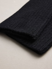 Černý - Rukavice N.Premium z kašmíru Handwarmer - Obrázek 5 z 5