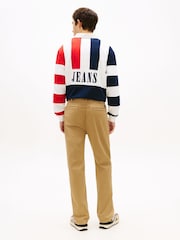 Tommy Jeans Brown Otis Regular Twill Chinos - Image 2 of 4