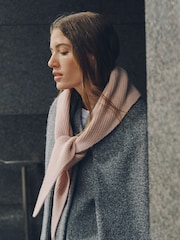 Pink N.Premium Cashmere Triangle Scarf - Image 1 of 7