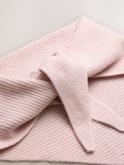 Pink N.Premium Cashmere Triangle Scarf - Image 6 of 7