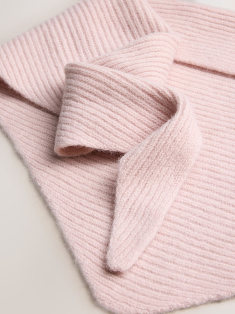 Pink N.Premium Cashmere Triangle Scarf - Image 7 of 7