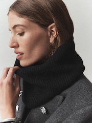 Schwarz - N.Premium Cashmere Snood - Bild 3 von 7