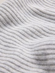 Grau - N.Premium Cashmere Snood - Bild 3 von 4