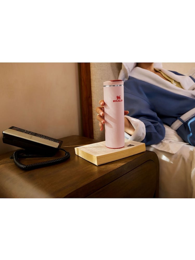 Stanley Peach Rose The Transit Fliptop Mug 0.47L - Image 1 of 4