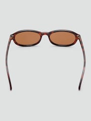 Mango Brown Tinted Round Sunglasses - Image 2 of 4