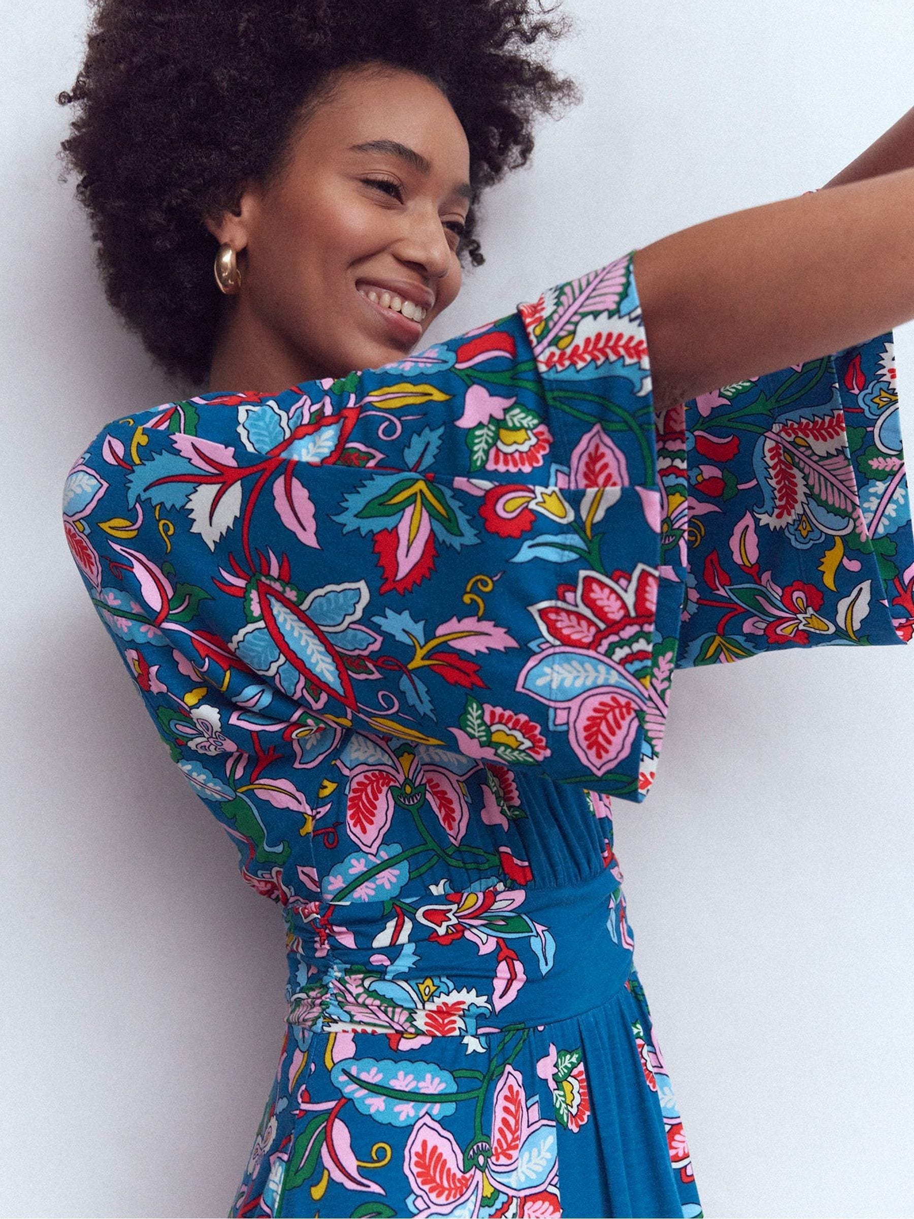 BONBONERO × NATAL DESIGN Dress code Buy Boden Blue Imelda Kimono Jersey Dress from Next USA