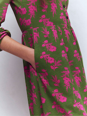 Boden Green Amy Short Jersey Dress - Image 5 of 6