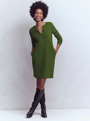 Boden Green Colette Ottoman Shift Dress - Image 1 of 4