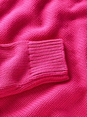 Boden Pink Lucy Oversized Cotton Jumper - Image 7 of 7