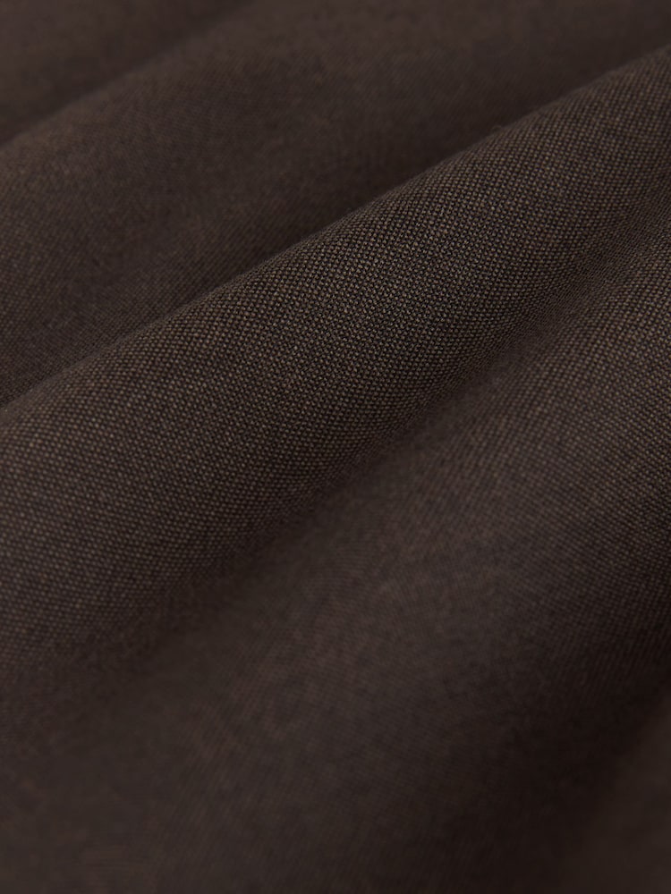 Chocolate Brown Tailored Bootcut Trousers With Wool - Image 6 of 6 Chocolate Brown Tailored Bootcut Trousers With Wool - Image 6 of 6
