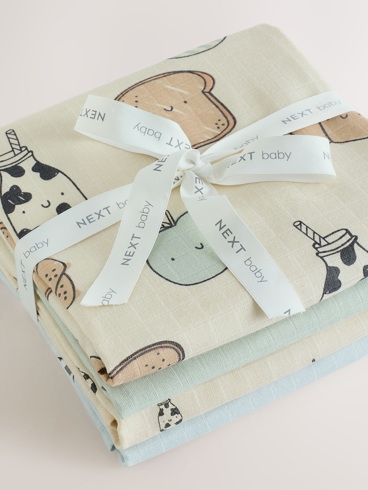 Milk Club Baby Muslins Cloths 4 Pack - Image 5 of 5 Milk Club Baby Muslins Cloths 4 Pack - Image 5 of 5