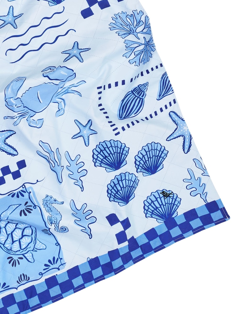 Dock & Bay Grecian Shores Travel Picnic Beach Blanket - Image 6 of 6