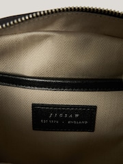 Jigsaw Black Padded Nylon Cross Body Bag - Image 4 of 5