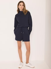 Mint Velvet Blue Super Soft Sweatshirt - Image 2 of 8