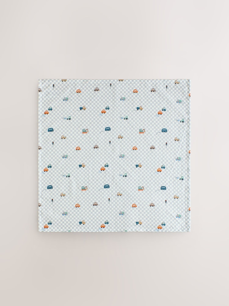 Mini Transport Baby Muslins Cloths 4 Pack - Image 2 of 5 Mini Transport Baby Muslins Cloths 4 Pack - Image 2 of 5