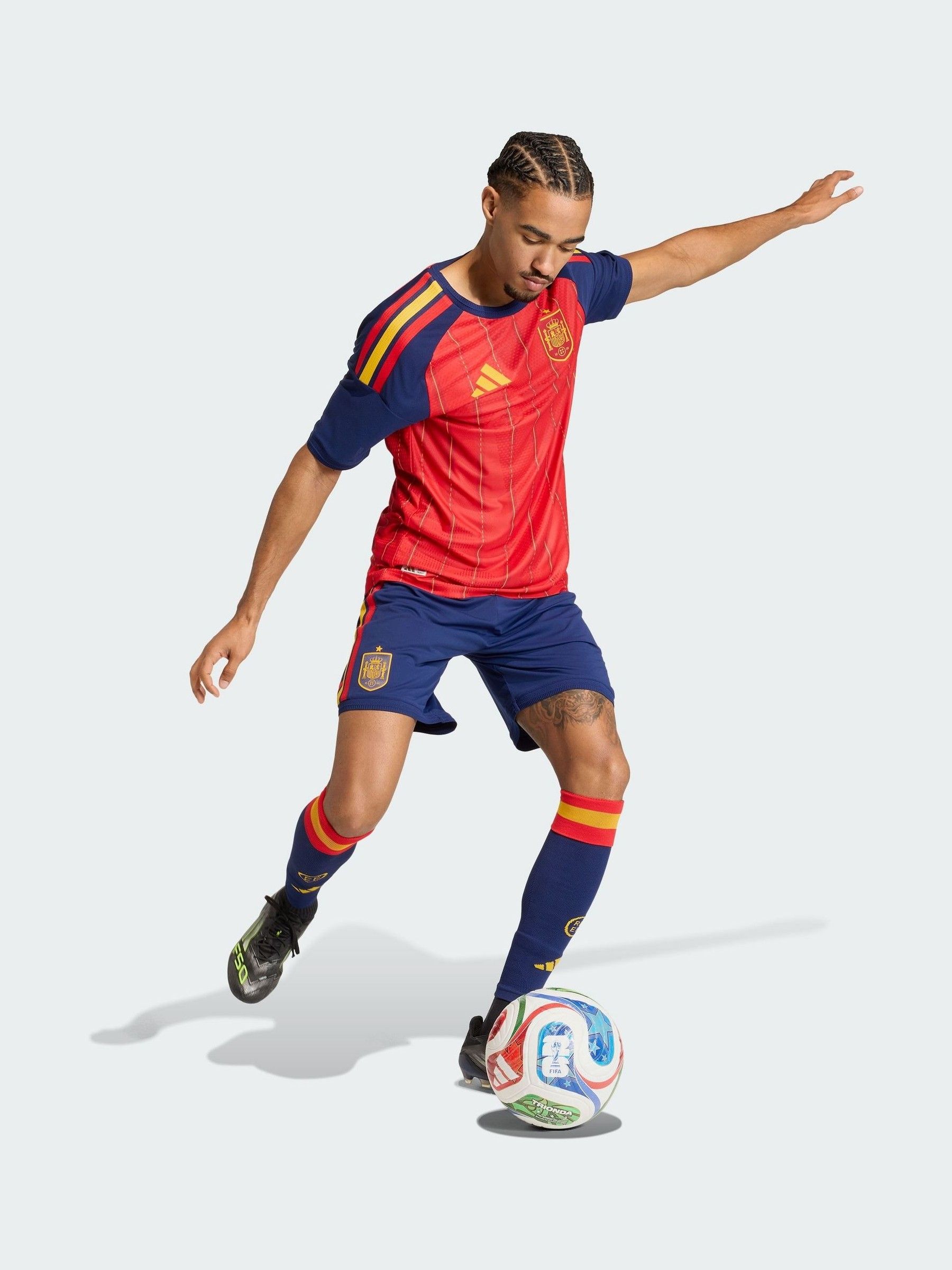 Buy adidas Red Spain 26 Home Authentic Jersey from the Next UK