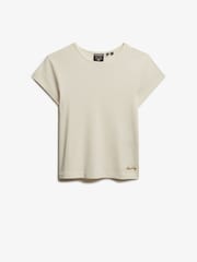 Άσπρο - Superdry Athletic Essential Κοντομάνικο μπλουζάκι - Εικόνα 6 από 7