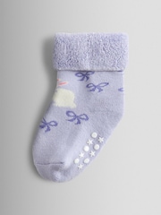 JoJo Maman Bébé Pastel 3-Pack Bunny Socks - Image 4 of 5