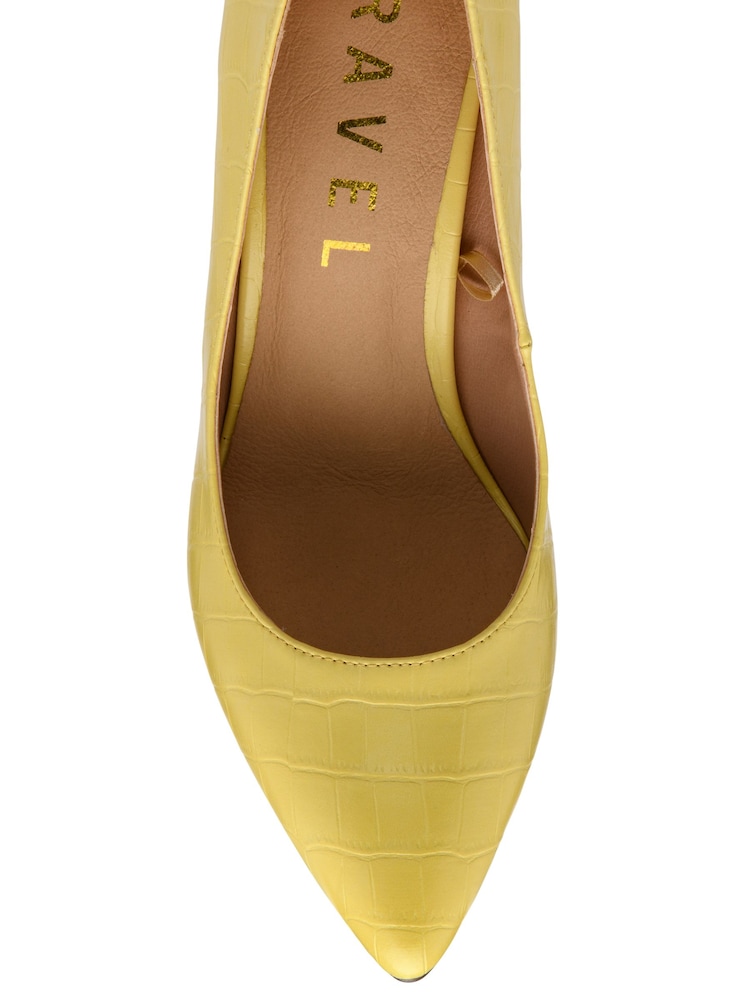 Gelb - Ravel Stiletto Court Shoes - Bild 4 von 4