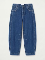 Hush Blue Bryce Seam Detail Barrel Leg Jeans - Image 5 of 5