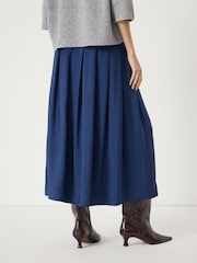 Hush Blue Ivy Pleated Air Flow Midi Skirt - Image 3 of 5