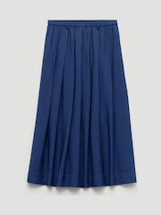 Hush Blue Ivy Pleated Air Flow Midi Skirt - Image 5 of 5