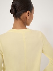 Hush Yellow Slim Long Sleeve T-Shirt - Image 4 of 5