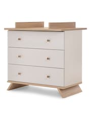 Obaby 3 Piece Latte Thea Nursery Furniture Set - Image 8 of 11
