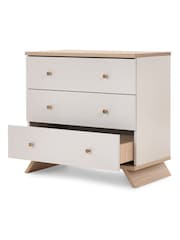 Obaby 3 Piece Latte Thea Nursery Furniture Set - Image 9 of 11