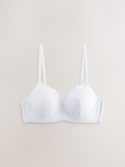 Black/White Pad Non Wire Lace Ultimate Comfort Bras 2 Pack - Image 12 of 14